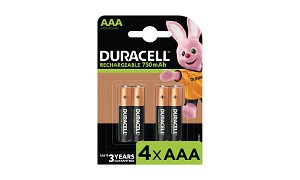 Akumulatory Duracell AAA 750mAh (4szt.)