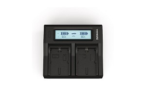 CCD-TRV62 Duracell LED Dual DSLR Battery Charger