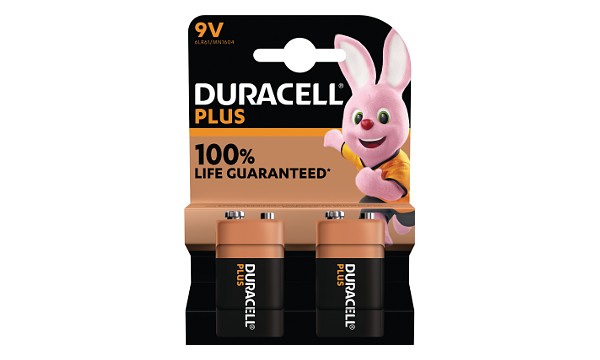 Baterie 9v Duracell Plus Power (2szt.)