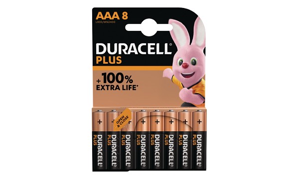 Baterie Duracell Plus Power AAA (8 sztuk)