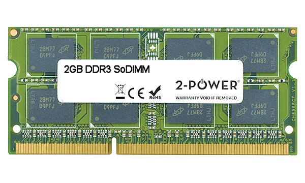 Satellite C660-154 2GB DDR3 1333MHz SoDIMM