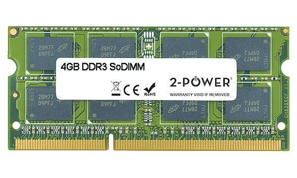 Qosmio F60-120 4GB DDR3 1066MHz SoDIMM