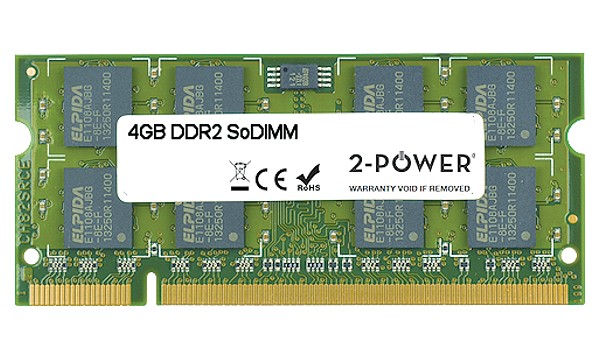 HDX X18-1101EA 4GB DDR2 800MHz SoDIMM