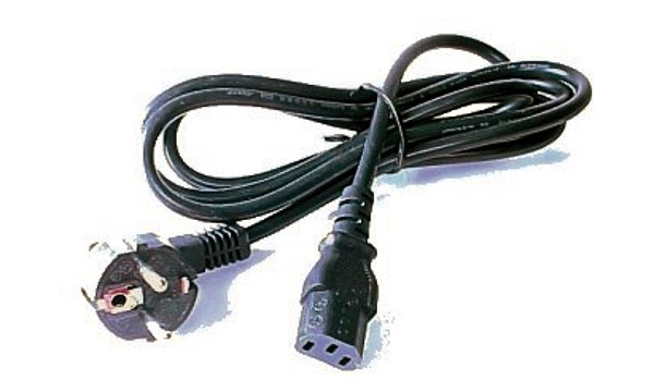 P244 IEC (Kettle) Lead with EU 2 Pin Plug