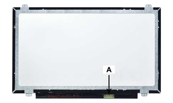 Notebook 14-AM012ND 14.0" 1366x768 WXGA HD LED Matowy