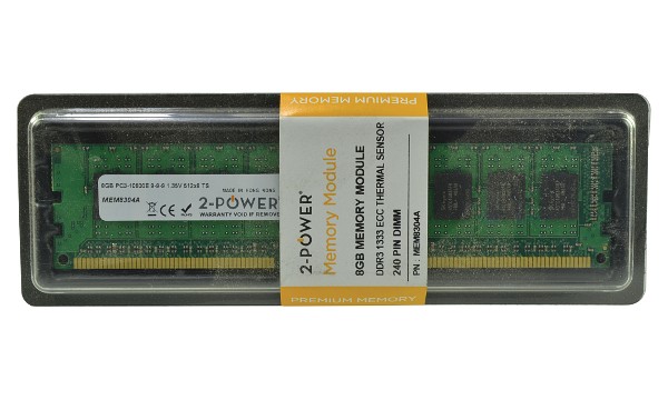 PowerEdge T110 II 8GB DDR3 1333MHz ECC + TS DIMM