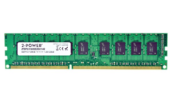 ProLiant SL250s Gen8 2U PCIe Gen3 L 4GB DDR3L 1600MHz ECC + TS UDIMM