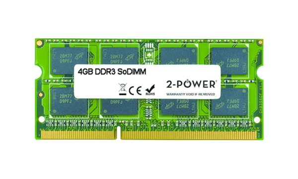 XPS 15 (L501X) 4GB MultiSpeed 1066/1333/1600 MHz SoDiMM