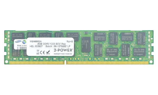 500622-B21-B 8GB DDR3 1333MHz ECC RDIMM 2Rx4 LV