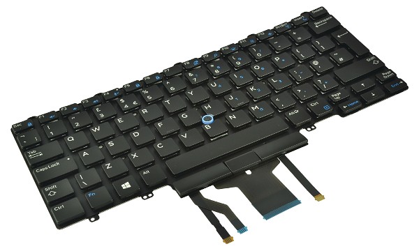 Latitude 14 5490 Backlit Keyboard w/DualPoint (UK)