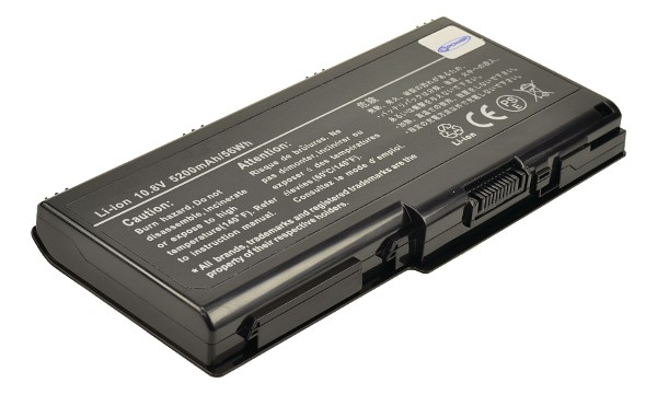 Qosmio X505-Q830 Bateria (6 Komory)