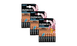 Duracell Ultra AAA pack of 24