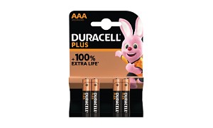 Baterie Duracell Plus Power AAA (4 sztuki)