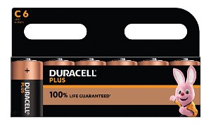 Bateria Duracell Plus Power, Rozmiar C