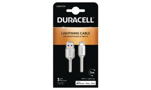 Duracell 1m kabel USB-A do Lightning