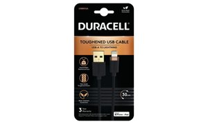 Duracell 0.3m USB-A to Lightning Cable