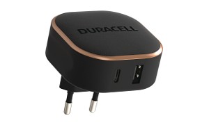 Duracell 30W USB-A + USB-C PPS Ładowarka